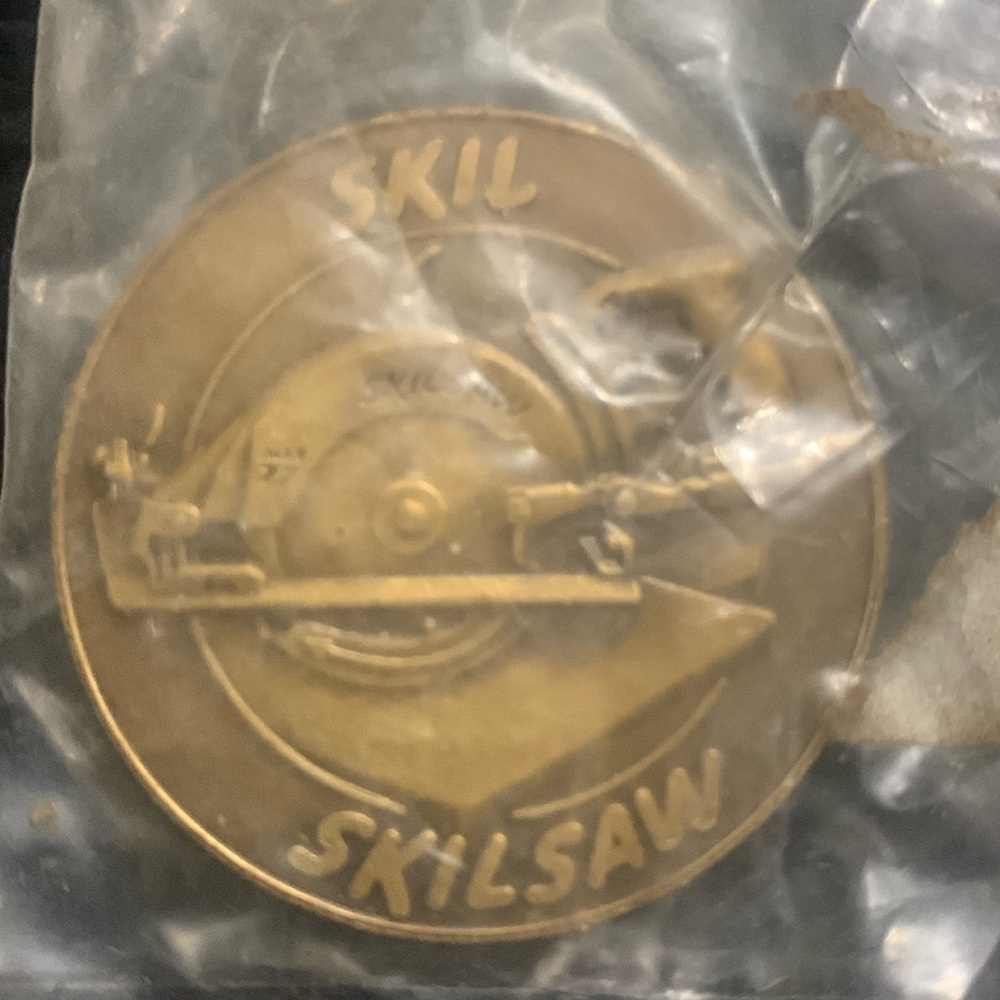 SKILSAW Tool Hall of Fame Collectors Series Medallion /Coin